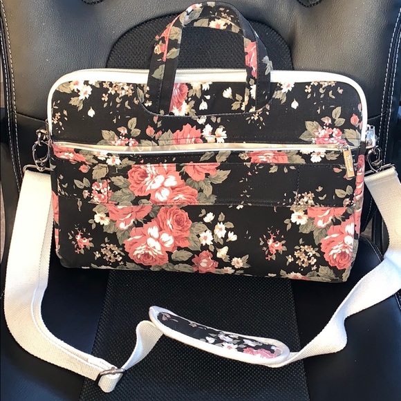 Floral laptop bag - Picture 2 of 4